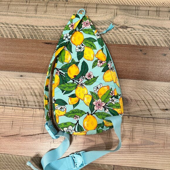 Vera Bradley Essential Sling Backback With A Lemon Grove Print NWOT main image 6